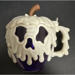 Disney Parks Poison Apple Snow White Evil Queen Glow In The Dark Mug Purple WDW
